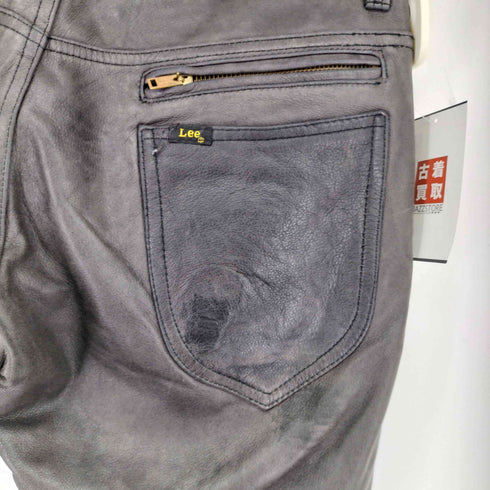 リー Lee レザースタッズパンツ メンズ US:28-29