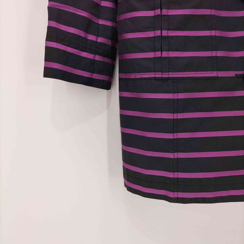 ソニアリキエル SONIA RYKIEL ベルト付きボーダーコート レディース JPN:38