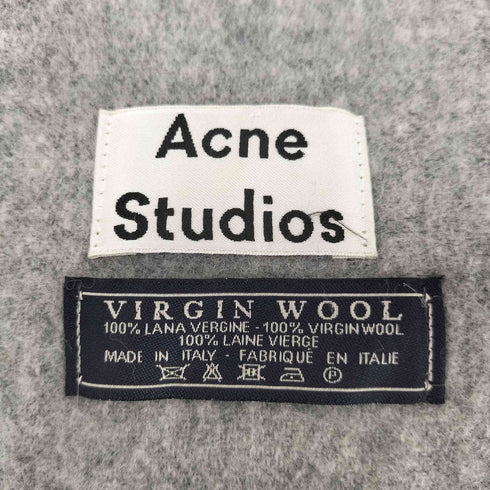 アクネストゥディオズ ACNE STUDIOS バージンウール 大判マフラー メンズ