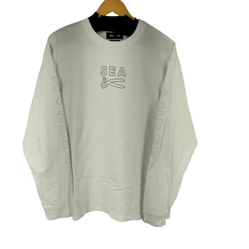 ウィンダンシー WIND AND SEA フロントプリント L/S Tシャツ メンズ JPN:M