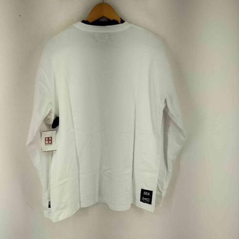 ウィンダンシー WIND AND SEA フロントプリント L/S Tシャツ メンズ JPN:M