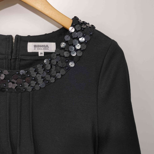 ソニアバイソニアリキエル SONIA by SONIA RYKIEL スパンコールワンピース レディース JPN:38