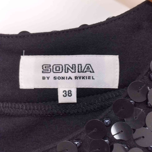 ソニアバイソニアリキエル SONIA by SONIA RYKIEL スパンコールワンピース レディース JPN:38