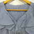 エステラケー Estella.K Cold Shoulder Stripe Blouse コールドショルダーストライプ半袖ブラウス レディース FREE
