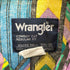 ラングラー Wrangler 80-90S メキシコ製 COWBOY CUT REGULAR FIT 襟芯 ネイティブ柄 総柄 L/S シャツ メンズ 16 1/2-35