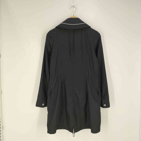 ゲス GUESS 裏地総柄 ウエストコード ジップアップ コート レディース import:S