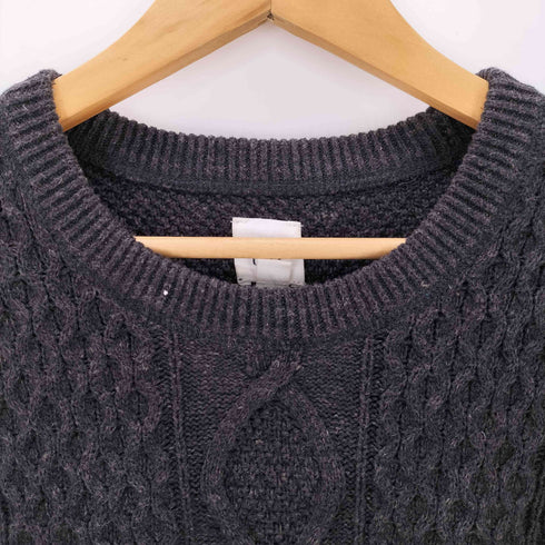 ギャップ Gap ケーブル編みクルーネックニット メンズ JPN:M