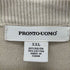 pronto-uomo レーヨン混 アーガイルニット メンズ XXL