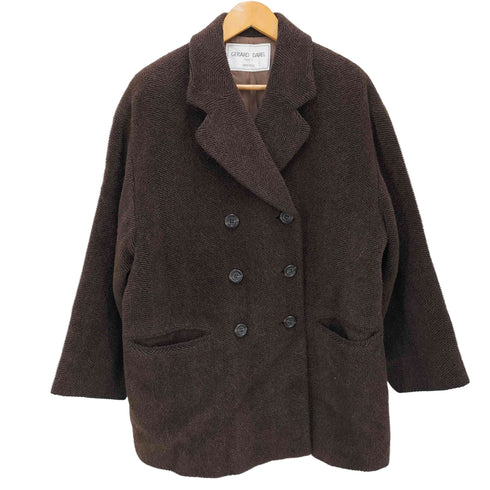 ジェラールダレル GERARD DAREL ヘリンボーン柄ウールジャケット レディース