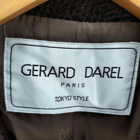 ジェラールダレル GERARD DAREL ヘリンボーン柄ウールジャケット レディース