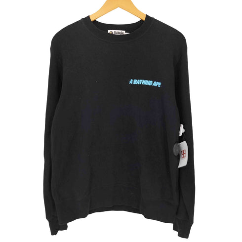 アベイシングエイプ A BATHING APE アームプリントクルーネックスウェット メンズ JPN:L