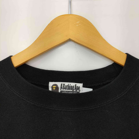 アベイシングエイプ A BATHING APE アームプリントクルーネックスウェット メンズ JPN:L