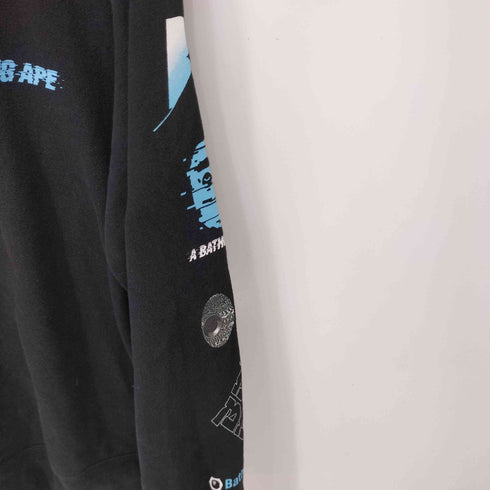 アベイシングエイプ A BATHING APE アームプリントクルーネックスウェット メンズ JPN:L