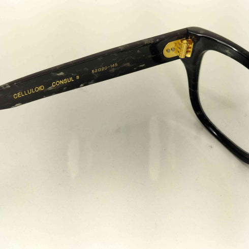 オリバーゴールドスミス OLIVER GOLDSMITH OLIVER GOLDSMITH CELLULOID CONSUL メンズ 52□20 145