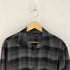 マインデニム MINEDENIM C.R Flow Ombre Check Open Collar L/S SH (BPT) オンブレチェック オープンカラーシャツ メンズ JPN:2