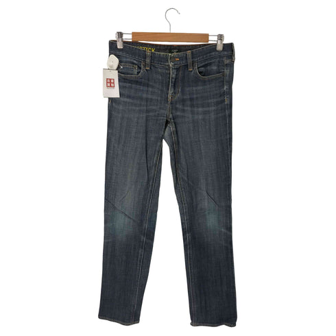 ジェイクルー J.CREW ローライズテーパードデニム ウォッシュド インディゴ レディース 27.5