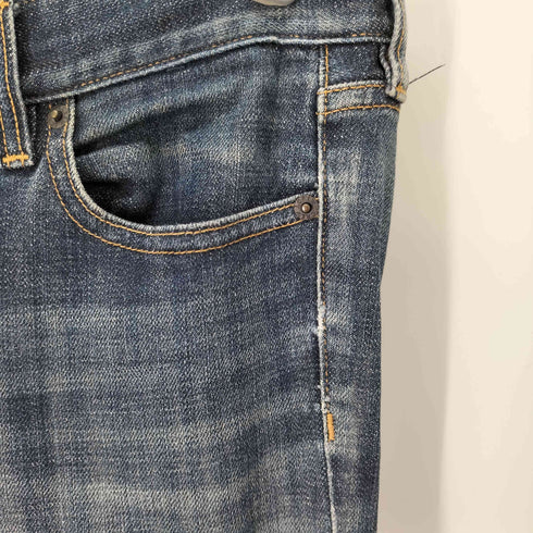 ジェイクルー J.CREW ローライズテーパードデニム ウォッシュド インディゴ レディース 27.5