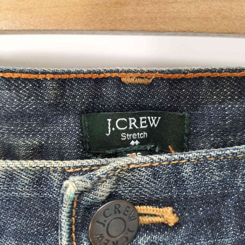 ジェイクルー J.CREW ローライズテーパードデニム ウォッシュド インディゴ レディース 27.5