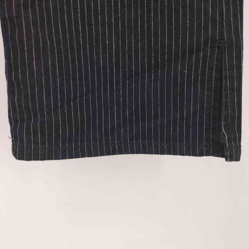ユニフ UNIF ピンストライプ セミフレアパンツ レディース 29