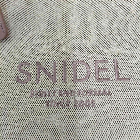 スナイデル snidel エコキャンバスバッグL レディース