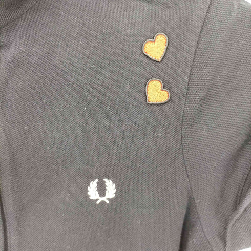 フレッドペリー FRED PERRY AMY WINEHOUSE ロゴ刺繍 鹿の子ポロシャツ レディース EUR:38