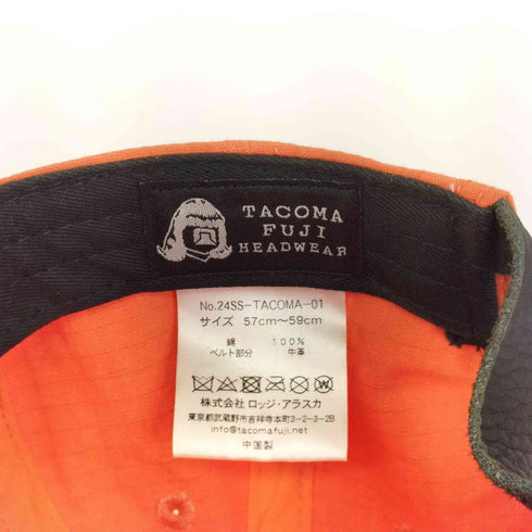 タコマフジレコード TACOMA FUJI RECORDS LOGO CAP 24 メンズ 57~59cm