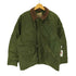 ユーエスアーミー U.S. ARMY 70S EXTREME COLD WEATHER IMPERMEABLE バックステンシル 36 SCOVILLジップ KINGS POINT社 襟コーデュロイ ナイロン A-1 デッキジャケット 1974年製 メンズ import:L