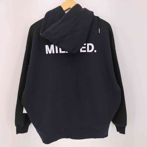 ミルクフェド MILKFED. BASIC STENCIL BIG SWEAT HOODIE レディース JPN:M