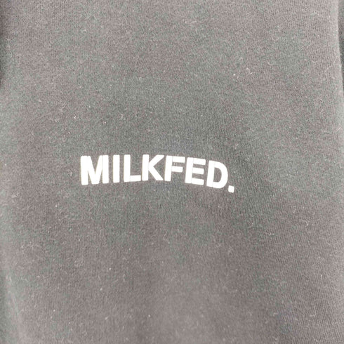 ミルクフェド MILKFED. BASIC STENCIL BIG SWEAT HOODIE レディース JPN:M