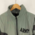 ユーエスアーミー U.S. ARMY IPFU ROSEジップ ARMY 刺繍 裏地メッシュ 脇ベンチレーション フィットネスジャケット トレーニングジャケット メンズ import:M