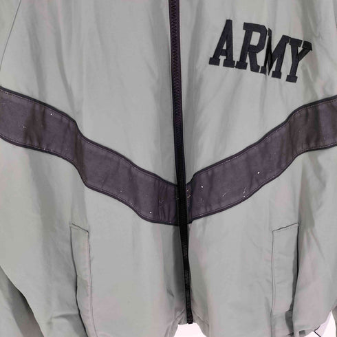 ユーエスアーミー U.S. ARMY IPFU ROSEジップ ARMY 刺繍 裏地メッシュ 脇ベンチレーション フィットネスジャケット トレーニングジャケット メンズ import:M