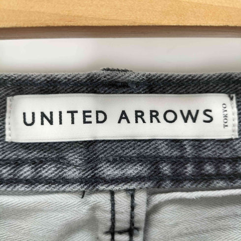 ユナイテッドアローズ UNITED ARROWS オーガニックブラックデニム ストレートパンツ メンズ JPN:S