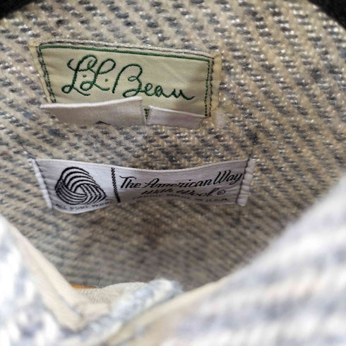 エルエルビーン L.L.Bean 50~60s 筆記体タグ ウール CPOシャツ メンズ JPN:L