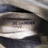 ジルサンダーネイビー JIL SANDER NAVY スナップボタン スエードショートブーツ レディース 38 1/2