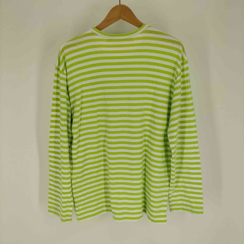 プレイコムデギャルソン PLAY COMME des GARCONS AD2020 Bright Striped Long Sleeve ブライト ストライプ ロング スリーブ Tシャツ メンズ JPN:XL
