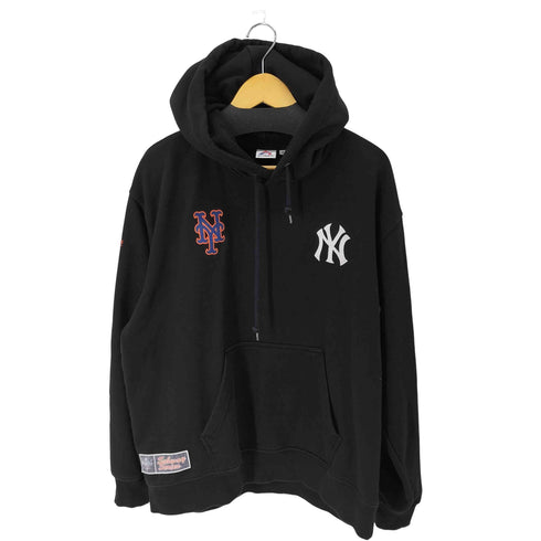 アヴィレックス AVIREX HOODIE SUBWAY SERIES メジャーリーグ コラボレーション プルオーバー パーカー フーディ メンズ JPN:XL
