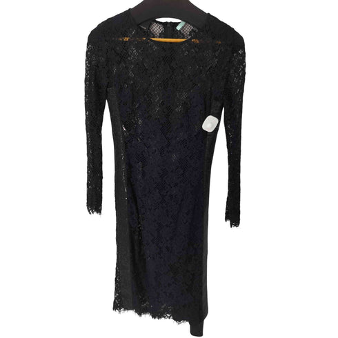 ピンコ PINKO レースデザイン L/S ワンピース レディース JPN:2