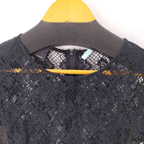 ピンコ PINKO レースデザイン L/S ワンピース レディース JPN:2