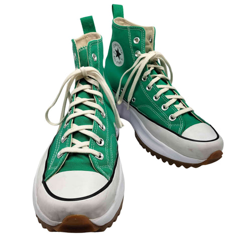 コンバース CONVERSE RUN STAR HIKE COURT GREEN HI CUT ランスター ハイク コート グリーン ハイカットスニーカー メンズ CONVERSE:9 1/2