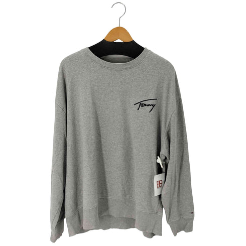 トミージーンズ tommy jeans ロゴ刺繍スウェットプルオーバー メンズ JPN:XL