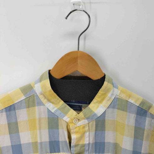ラルフローレン RALPH LAUREN TILDEN スモールポニー刺繍 チャイナボタン チェックシャツ メンズ JPN:XL