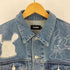 エクストララージ XLARGE 23AW DENIM JACKET コラボ デニムジャケット メンズ import:S