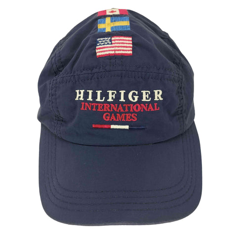 トミーヒルフィガー TOMMY HILFIGER 国旗刺しゅう ジェットキャップ メンズ