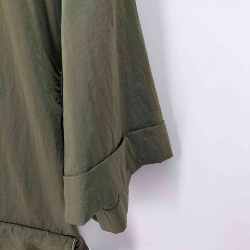 プラスターナ prasthana EAST WIND WORK SHIRT ボックスナイロンジップシャツ メンズ JPN:1