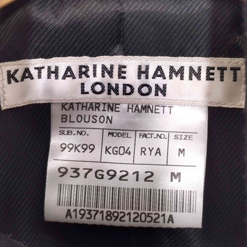 キャサリンハムネットロンドン KATHARINE HAMNETT LONDON フルジップ ダッフルコート メンズ import:M