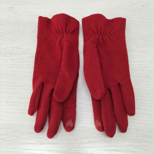 ヴィヴィアンウエストウッド Vivienne Westwood オーブ刺繍 手袋 グローブ タッチ対応 レディース