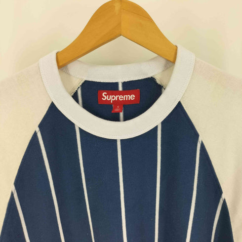 シュプリーム Supreme 24AW Stripe Raglan L/S Top ストライプ ラグラン ロングスリーブ トップ Tシャツ メンズ import:S