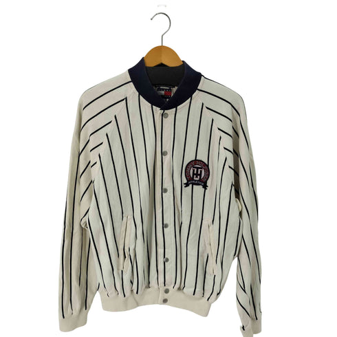 トミーヒルフィガー TOMMY HILFIGER ロゴワッペンスタジャン ベースボール メンズ JPN:S S