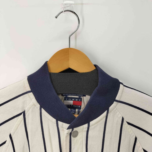 トミーヒルフィガー TOMMY HILFIGER ロゴワッペンスタジャン ベースボール メンズ JPN:S S