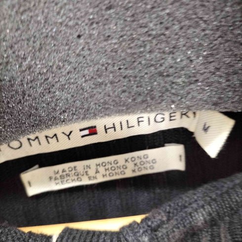トミーヒルフィガー TOMMY HILFIGER クロップドハイネックニットセータ レディース JPN:M